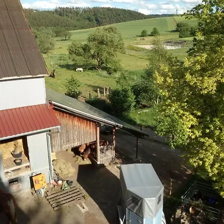 Apartamento Grosse Auf Pferdehof Mitten In Der Schwarzenborn